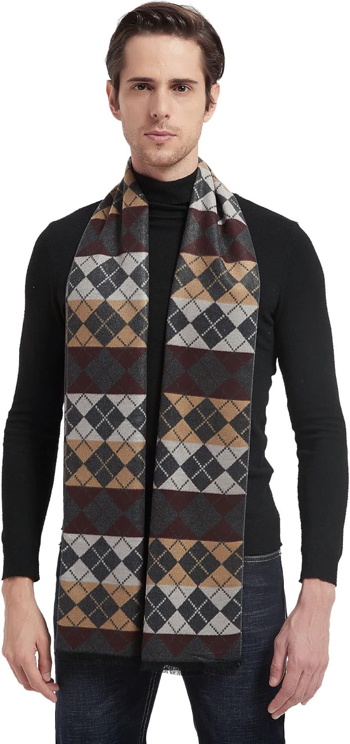 251030090502982_1 EP Mode Men's Winter Scarf, Cashmere Feel, Super Soft & Warm - Image 1